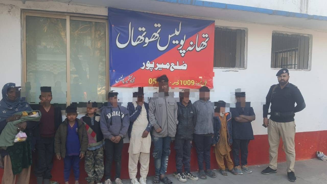 میرپور پولیس کی جانب سے نیشنل ایکشن پلان پر عمل درآمد کے حوالہ سے کاروائی، متعدد استغاثہ جات زیر دفعہ 55/109، 02مقدمات سے پی سی 188 اور 02عدالتی مفرور گرفتار